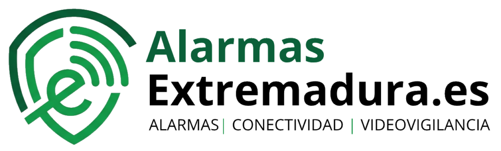 Logotipo alarmas extremadura